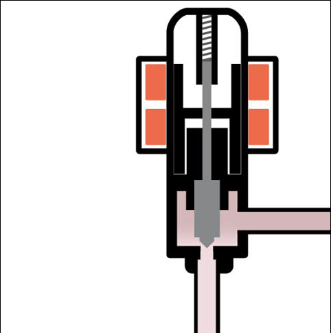 Elektronisches Expansionsventil – Funktionsschema