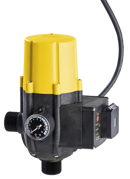 Schaltautomat Zeta 02, zum automatischen Einschalten der Pumpe, jetzt mit nur noch 3&nbsp;% des bisher üblichen Standby-Stromverbrauchs