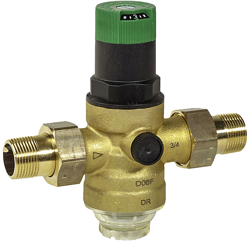 Druckminderer schützen zuverlässig gegen zu hohen Versorgungsdruck, vorausgesetzt die Instandhaltung ist gewährleistet.