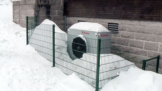 Auch im tiefsten Winter sollte eine Wärmepumpe noch Umweltwärme effizient nutzen können