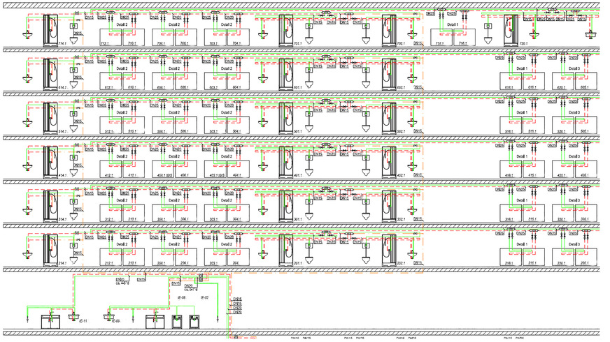 Zur Aufrechterhaltung der Mindesttemperatur von 55 °C ist in allen Warmwasser-Installationen, also auch im Bestand, ein thermischer Abgleich gefordert. Er ist aber umso aufwendiger, je größer und komplexer ein Trinkwassersystem ist.