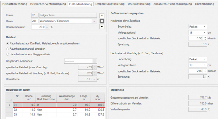 Software ist hilfreich bei der schnellen, effizienten Berechnung