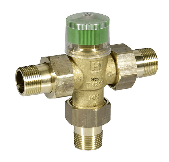 Thermostatischer Wassermischer zur Regelung der Wassertemperatur