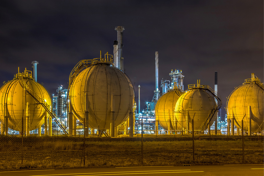 Zwischenlager für verflüssigtes Erdgas