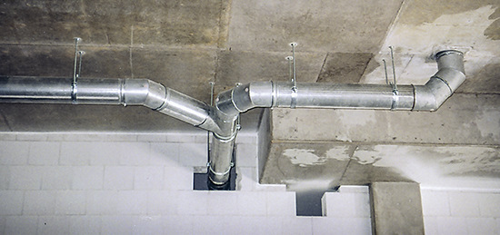 Schwitzwasser­geschütztes VML-Abflussrohrsystem