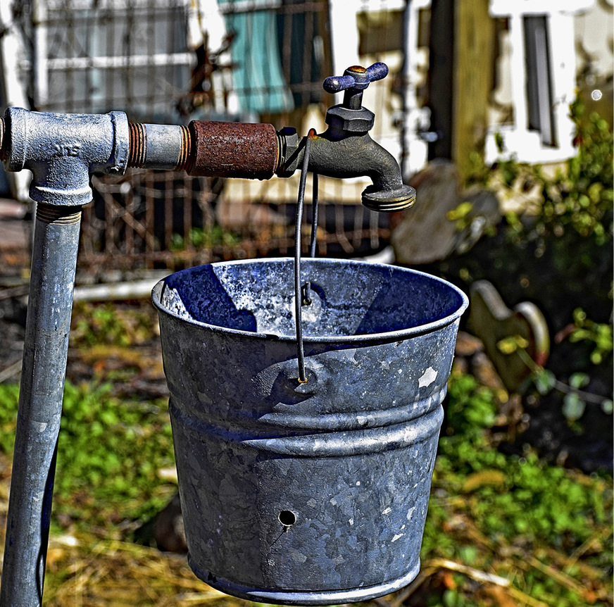 Der Eimer mit dem Loch existiert und dient der Wissenschaft