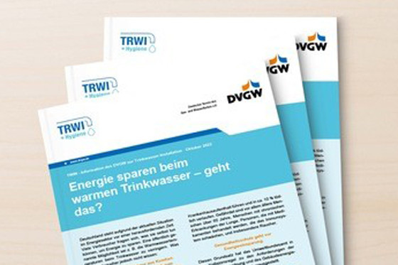 Informationen zu relevanten Fragestellungen rund um die Trinkwasser-Installation liefert die DVGW TWIN-Reihe