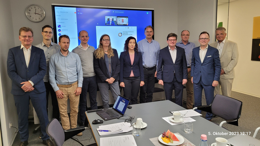 Gruppenbild vom Auftaktmeeting des WESPE-Projekts.