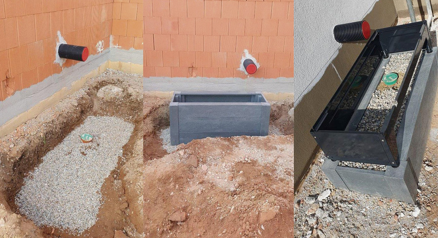 Mit dem passenden Fertigfundament von Wolf entfallen nicht nur die Trocknungszeiten für den Beton, sondern auch der Aufwand für den Fachhandwerker, sich mit einem weiteren Gewerk abstimmen zu müssen.