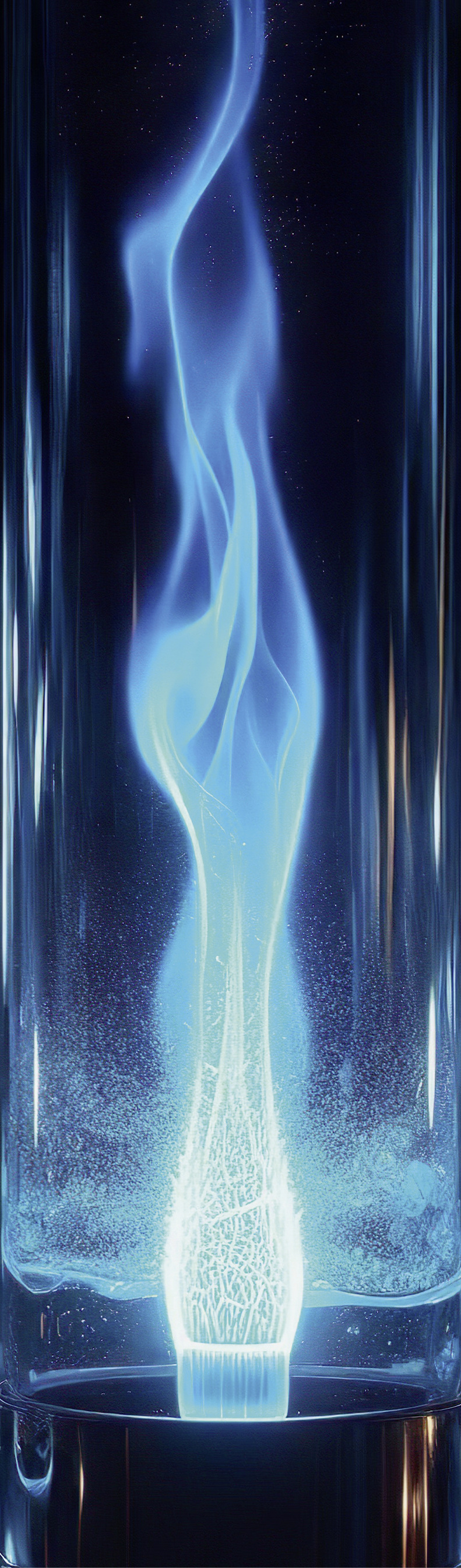 Wenn die Verbrennung von Pellets ohne Flamme geschieht (hier als nachgestelltes Bild) und dadurch Feinstaub im Abgas abgebaut wird, dann ist wieder ein Baustein für eine nachhaltige Energieversorgung verbessert worden.