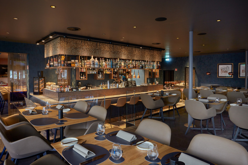 Der Gastraum des Chicagos Grill & Bar.