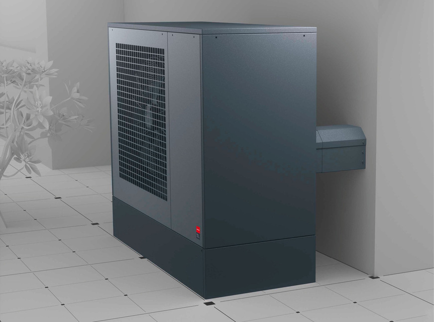 System E von Dimplex ist für den Renovierungsmarkt prädestiniert und kann in Verbindung mit den Dimplex Wärmepumpenheizkörpern auch im Bestand immer still kühlen