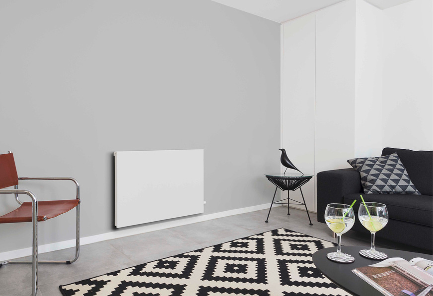 Wärmepumpenheizkörper ermöglichen in Kombination mit reversiblen Wärmepumpen eine stille Kühlung sowie eine höhere Wärmeabgabe in der Heizperiode.