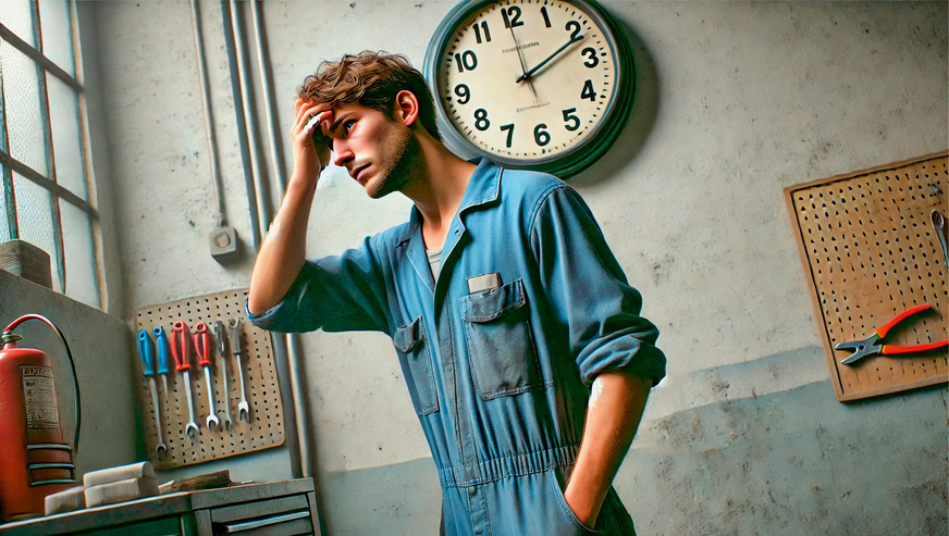 Häufiger Zeitdruck sorgt für ungesunden Stress. Davor sollten Chef und Monteur gleichermaßen geschützt werden. Sonderwünsche kann man daher in besonderen Fällen auch mal absagen.