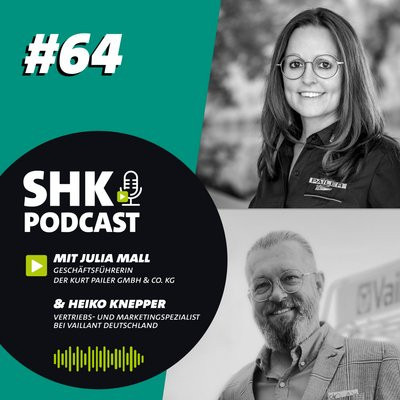 Julia Mall und Heiko Knepper zu Gast im SHK Podcast.