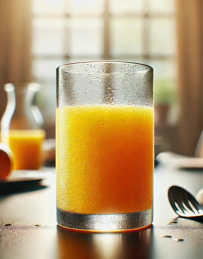 An schwülen Sommertagen kann sich ­Tauwasser an kühlen Getränkegläsern ­niederschlagen. Das ist ein anschauliches ­Beispiel für Taupunktunterschreitung.