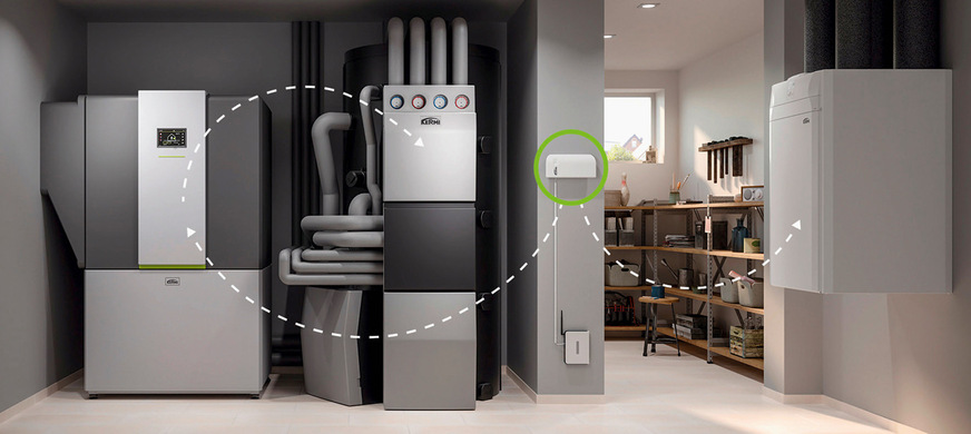 Kann eine Wohnungslüftung mit einer Wärmepumpe kommunizieren beziehungsweise werden beide gemeinsam geregelt, gibt es außer für die Stromheizung auch für das Lüftungsgerät eine BAFA-Förderung.