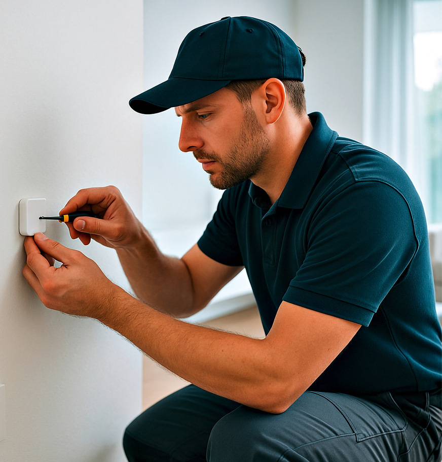 Fachgerechte Installation – damit Flächen kühl bleiben, ohne zu schwitzen.