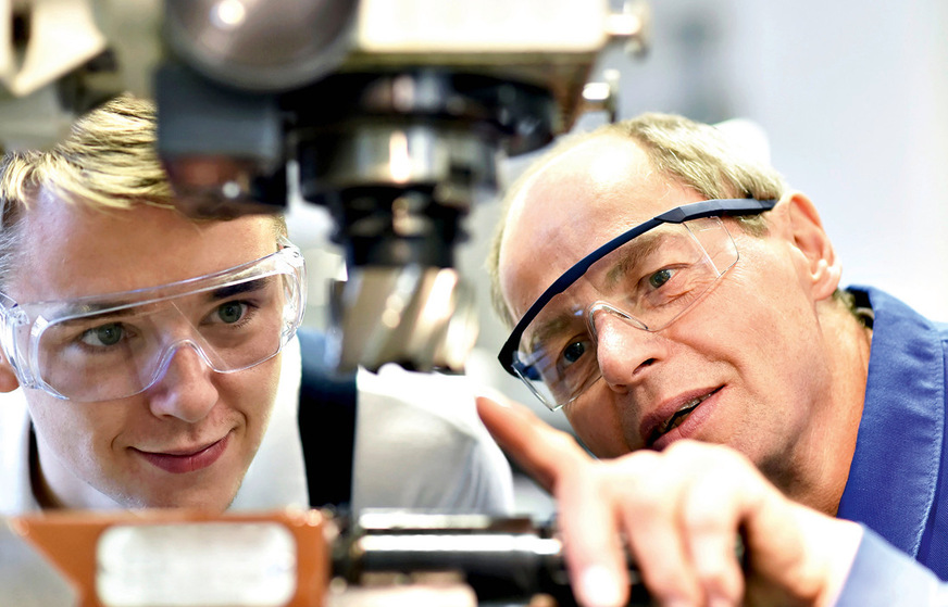 Beim „Schnuppern geht es darum, das&nbsp;Team und das ­Arbeitsumfeld ­kennenzulernen.