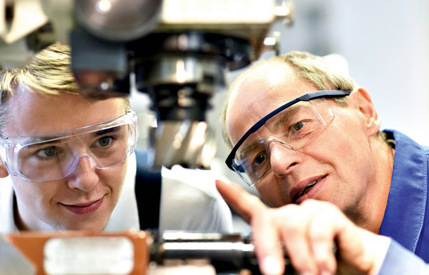 Beim „Schnuppern geht es darum, das Team und das ­Arbeitsumfeld ­kennenzulernen.