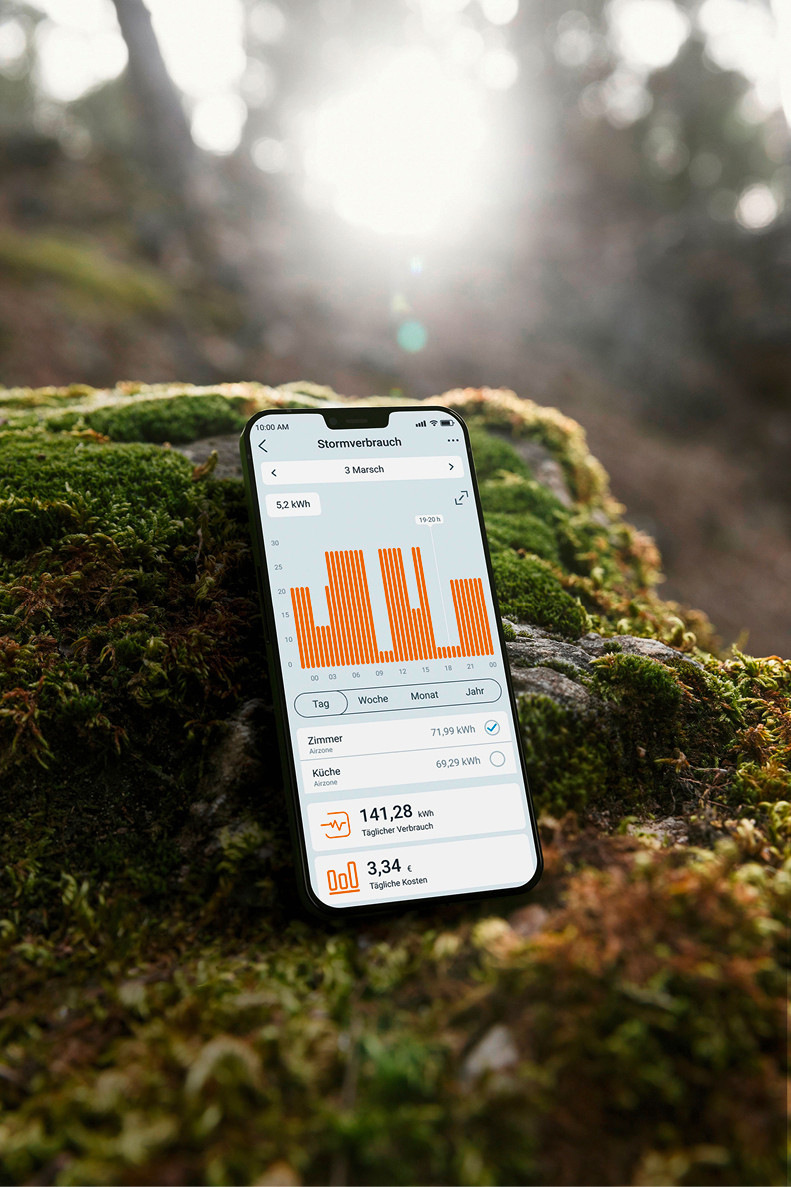 Die Airzone Cloud ermöglicht eine Fernüberwachung, Wartung und Optimierung aller Einheiten, flexibel und ohne Vor-Ort-Eingriffe.