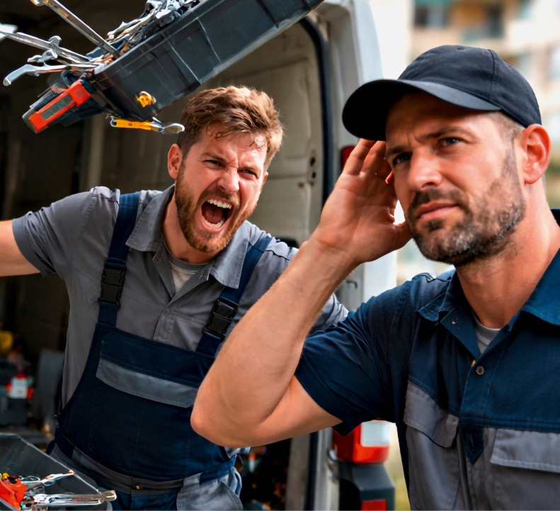 Fluchen kann entlasten – Werfen nicht. Dampf ablassen ist okay, aber sobald es aggressiv wird, leidet Sicherheit und Teamgefühl.