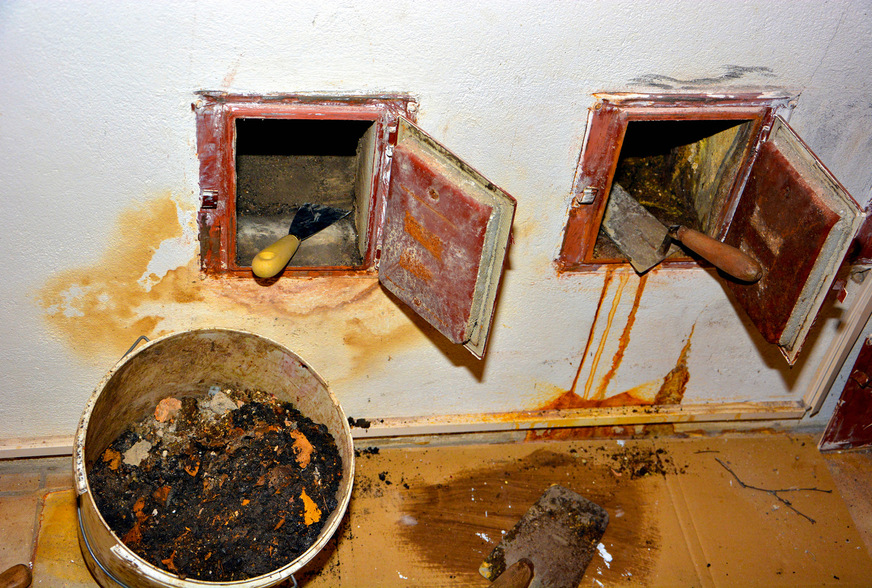 Revisionsklappen auf, Realität checken: Der Abgasweg ist Teil der Wartung – nicht nur Schornsteinfeger-Thema.