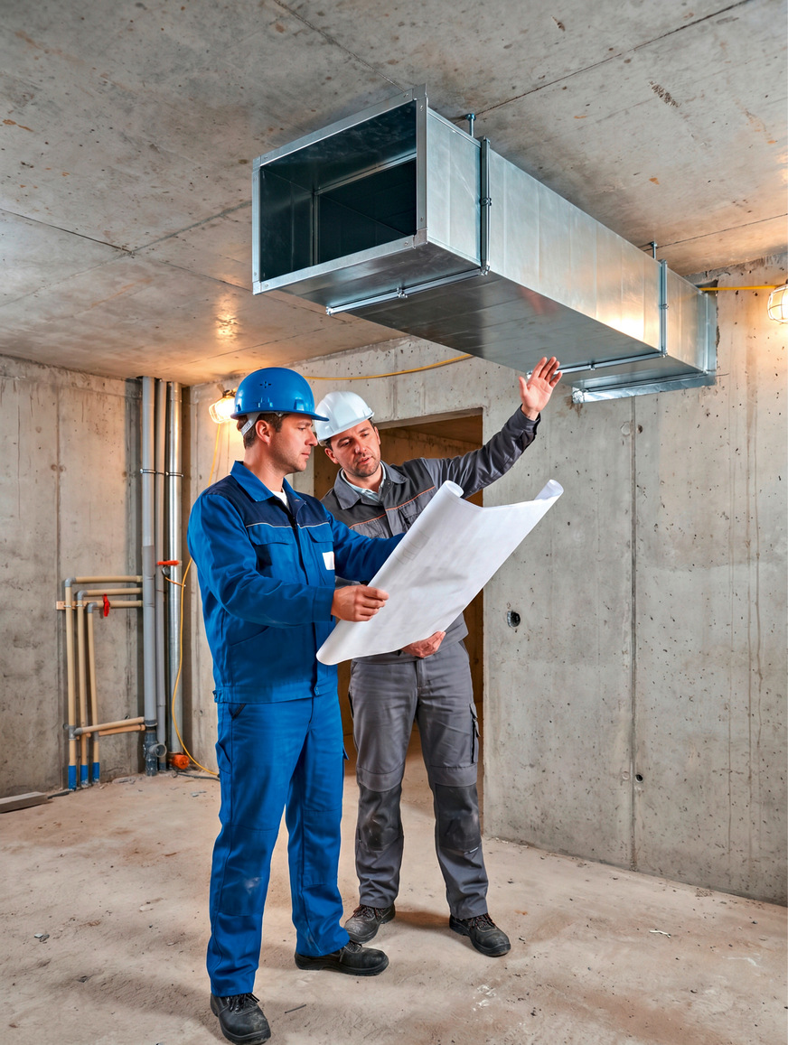 Ein gutes Montageschema ist auch ein Kommunikationsmittel: Monteure, Planer und andere Gewerke erkennen frühzeitig, wo Leitungen, Kanäle und Bauteile miteinander kollidieren könnten.