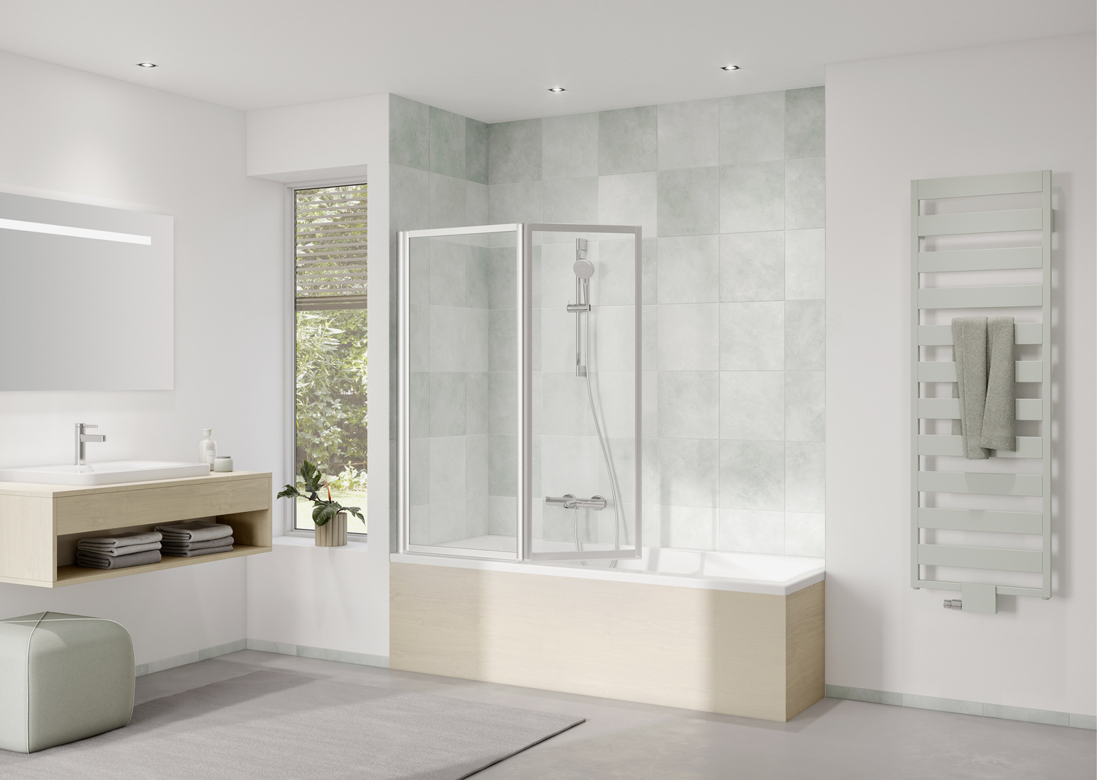 Kela Doppelhaken Edelstahl 18/10 - Zum Kleben Oder Bohren, 10x5x6cm Lucido