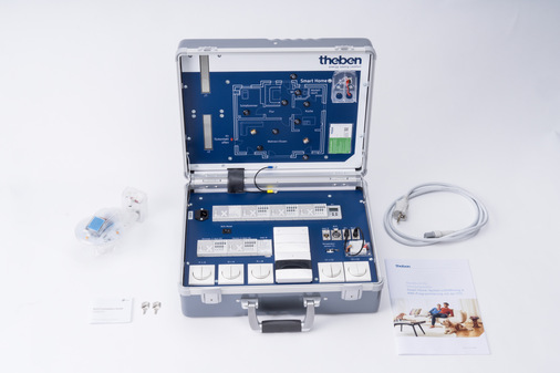 Der LX-Ausbildungskoffer ist perfekt auf die Smart-Home-Ausbildung abgestimmt.
