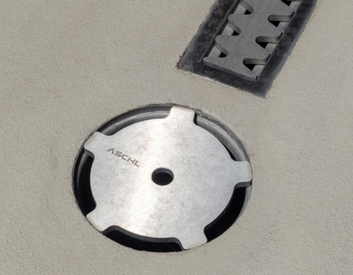 Für die Sanierung gibt es Bodenabläufe mit einer geringen Aufbauhöhe, die trotzdem Anforderungen wie hohe Ablaufleistung und hohe Belastbarkeit erfüllen. - © Bild: Aschl / 1A Edelstahl Für die Sanierung gibt es Bodenabläufe mit einer geringen Aufbauhöhe, die trotzdem Anforderungen wie hohe Ablaufleistung und hohe Belastbarkeit erfüllen.