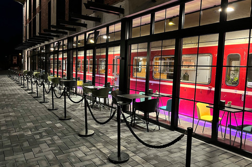  Auch von außen ist der Esslinger gut zu erkennen.