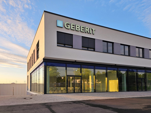 Der Geberit Standort im sächsischen St. Egidien (Lichtenstein) wurde erweitert.