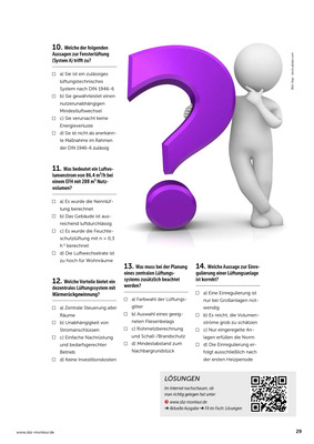 Gerne liefere ich einen optimierten, barrierearmen Alt-Text für die Zielgruppe und das beschriebene Bild: Neuer Alt-Text: Illustration einer stilisierten Person vor einem großen lilafarbenen Fragezeichen; Im Hintergrund ist ein deutschsprachiger Multiple-Choice-Test zu Themen der Sanitär-, Heizungs- oder Lüftungstechnik für Auszubildende eingeblendet. --- Begründung: Der neue Alttext beschreibt präzise den Inhalt (Person, Fragezeichen, Multiple-Choice-Test), stellt einen direkten Bezug zur SHK-Ausbildung her und verzichtet auf redundante Elemente. So erkennen auch Nutzer mit Sehbehinderung sofort den Nutzen des Bildes im Kontext der fachlichen Aus- und Weiterbildung.