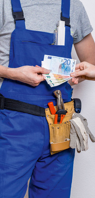 Trinkgeld bedeutet immer eine besondere Wertschätzung durch den Kunden. - © Bild: stock.adobe.com - DDRockstar Trinkgeld bedeutet immer eine besondere Wertschätzung durch den Kunden.