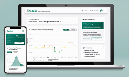 Zum Regelungsstandard sollte auch ein smartes, cloudbasiertes Energiemanagement wie EnergiePlus zählen, das vorausschauend selbst erzeugten PV-Strom nutzt und bei einem dynamischen Stromtarif über den besten Bezugspunkt von Strom entscheiden kann.