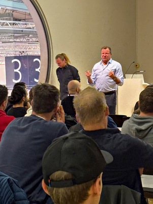 Treffpunkt Nachwuchs: Die Azubi-Lounge machte auf der SHK+E 2026 deutlich, wie wichtig Praxisnähe, Austausch und direkte Einblicke für die Fachkräfte von morgen sind.