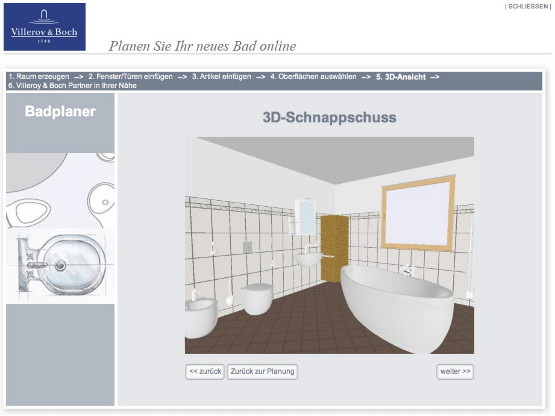 Der neue Badplaner von Villeroy & Boch - SBZ Monteur Der neue Badplaner von Villeroy & Boch - SBZ Monteur