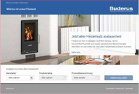 Über den Buderus Austauschberater im Internet erhalten Hauseigentümer 
zuverlässig Auskunft über die Fristen für Ihren Heizeinsatz. Bild: Buderus Über den Buderus Austauschberater im Internet erhalten Hauseigentümer 
zuverlässig Auskunft über die Fristen für Ihren Heizeinsatz. Bild: Buderus