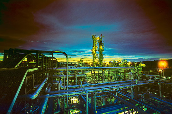 Auch zu diesem komplexen Rohrgeflecht existiert ein
Strangschema, wetten...?!