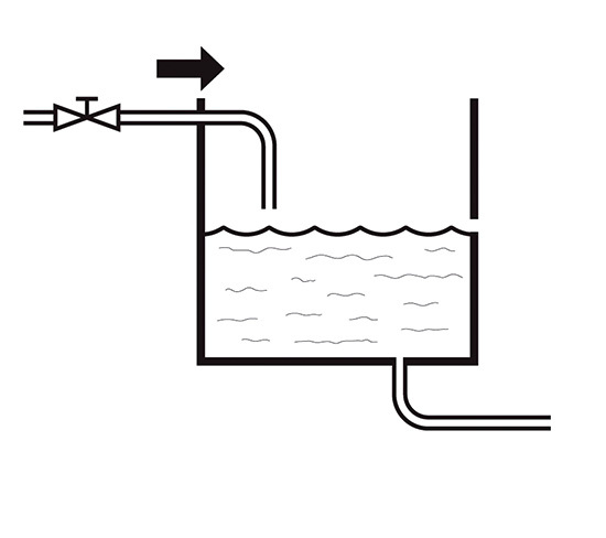 Sicherungseinrichtung mit freiem kreisförmigem Auslauf (für 
Warmwasserspeicher)
(Bild: Geberit)