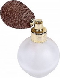 Auch eine Anwendungsmöglichkeit, der Parfümzerstäuber