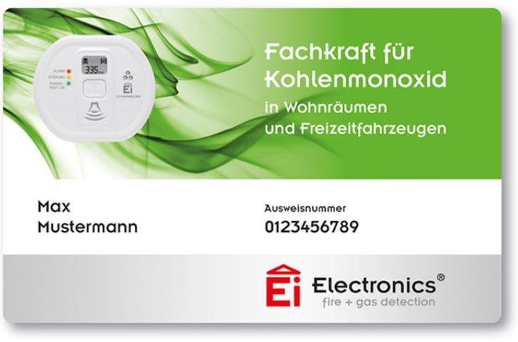 Ei Electronics hat bislang knapp 400 TÜV-geprüfte Fachkräfte für 
Kohlenmonoxid ausgebildet. Bild: EI Electronics