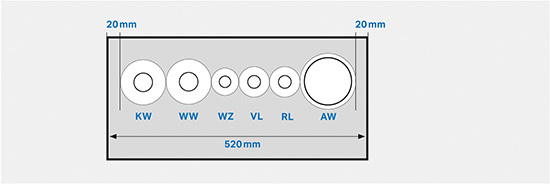 Installationsschacht mit Geberit Brandschutzlösung und Rohrsystemen: 15 cm 
Platzgewinn
(Bild: Geberit)