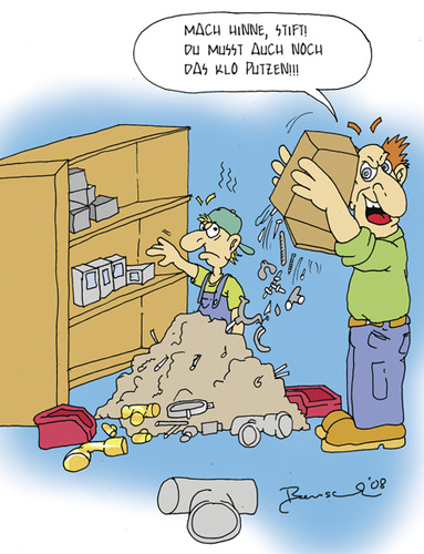 Mobbing kann die Beziehung zwischen Lehrling und Geselle belasten