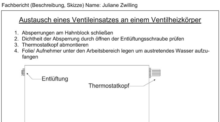 Ventileinsatz tauschen - © SBZ-Monteur
