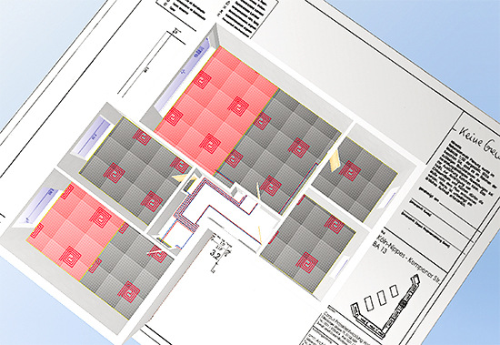 Das 3-D-Modell eines Hauses lässt sich mit der richtigen Software sehr leicht erstellen und hinten raus kommt noch eine korrekte Heizlast - © Bild: Hottgenroth
