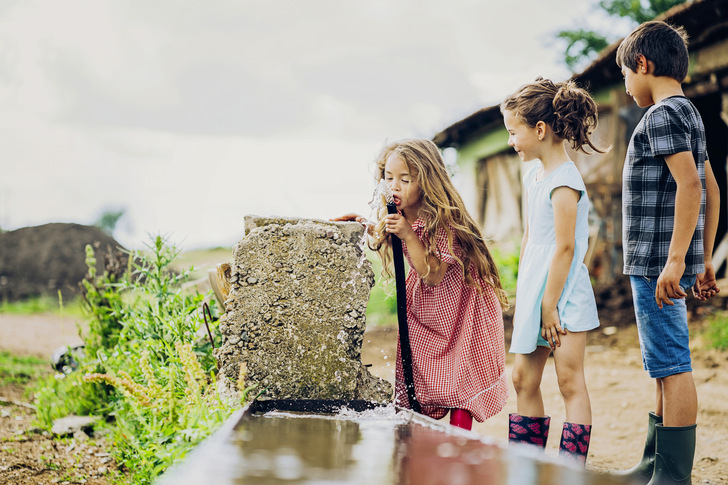 Obwohl das Trinkwasser hier nicht aus dem öffentlichen Netz bezogen wird, muss nicht zwangsläufig auf Qualität verzichtet werden