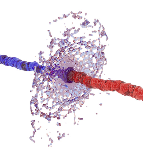 Wenn kaltes und warmes Wasser aufeinandertreffen, gibt‘s eine berechenbare Mischung
