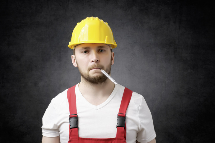 Mit dem Fieberthermometer im Mund zur Baustelle zu kommen, ist bildlich übertrieben, trifft aber einen wichtigen Aspekt im Zusammenhang mit krankheitsbedingten Fehlzeiten